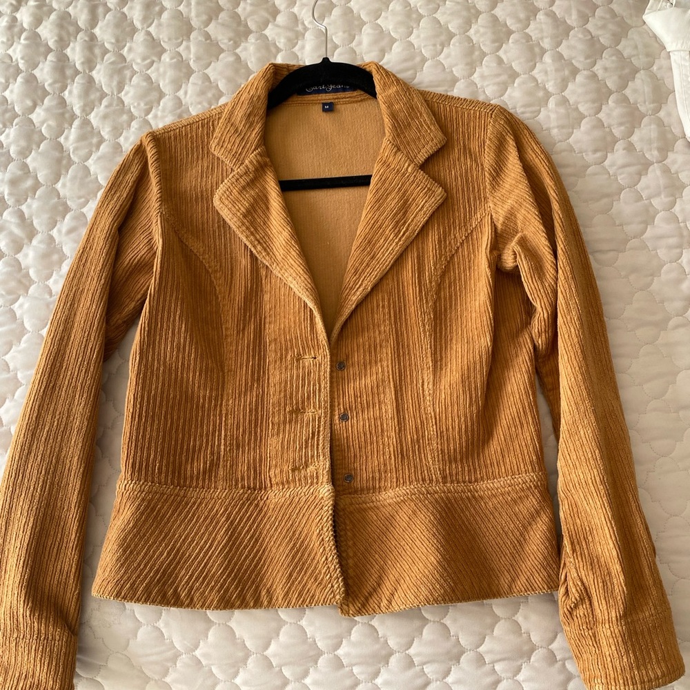 Tan corduroy jacket